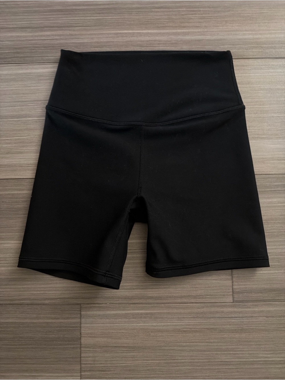 Abercrombie YPB High-Rise Black Bike Shorts - Women